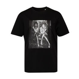 Kate and Naomi black T-shirt