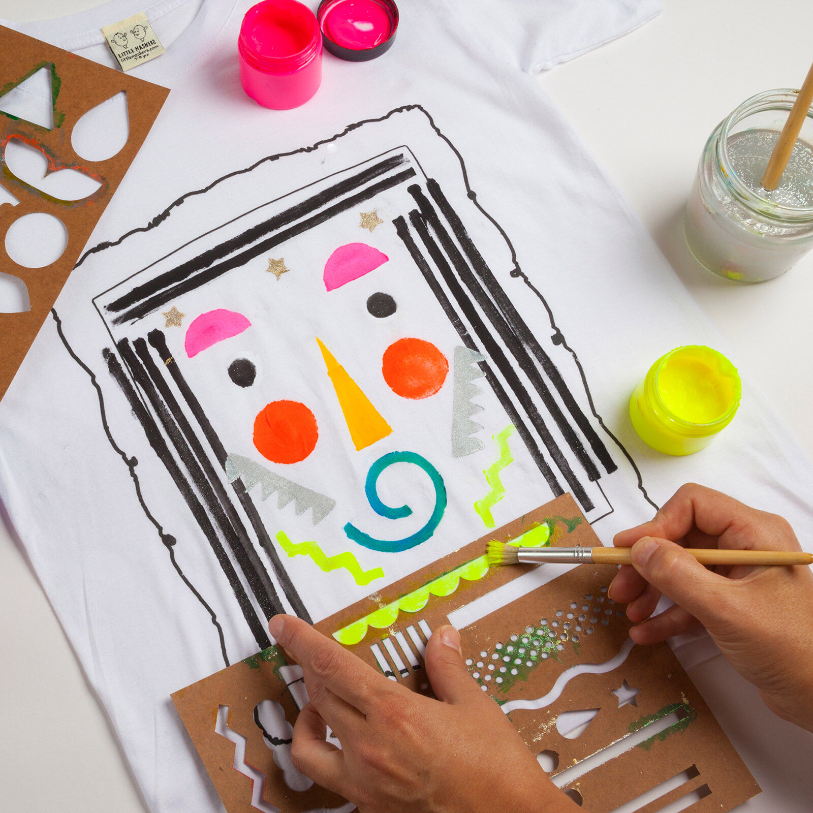 T top shirt painting