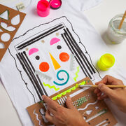 Portrait Creator t-shirt painting kit
