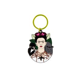 Frida Kahlo Self Portrait keyring