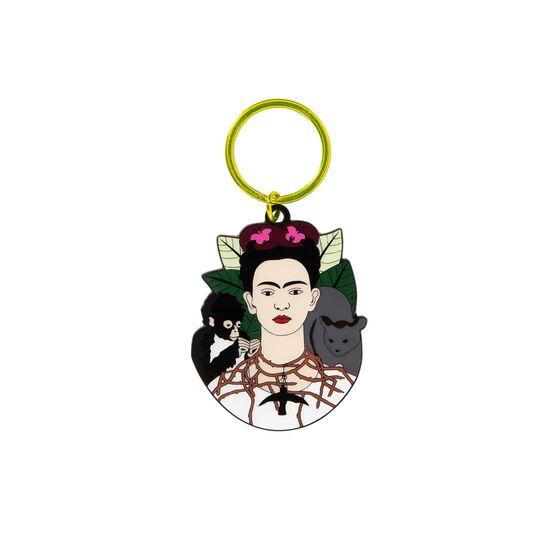 Frida Kahlo Self Portrait keyring