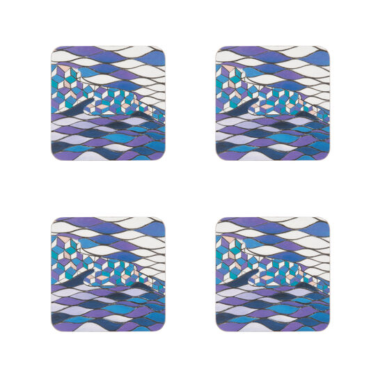 Lubaina Himid Tide Change coasters (set of 4)