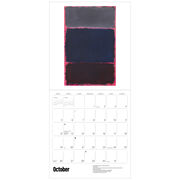 Mark Rothko 2025 wall calendar
