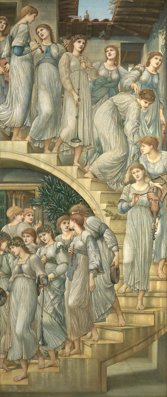 Edward Burne-Jones: The Golden Stairs