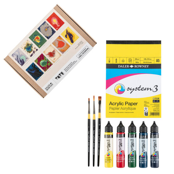 Ithell Colquhoun acrylic fluid paint set