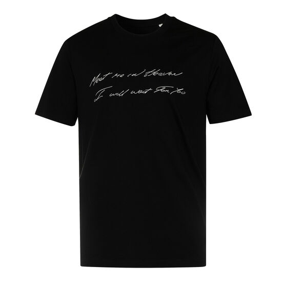 Tracey Emin Meet Me In Heaven black T-shirt