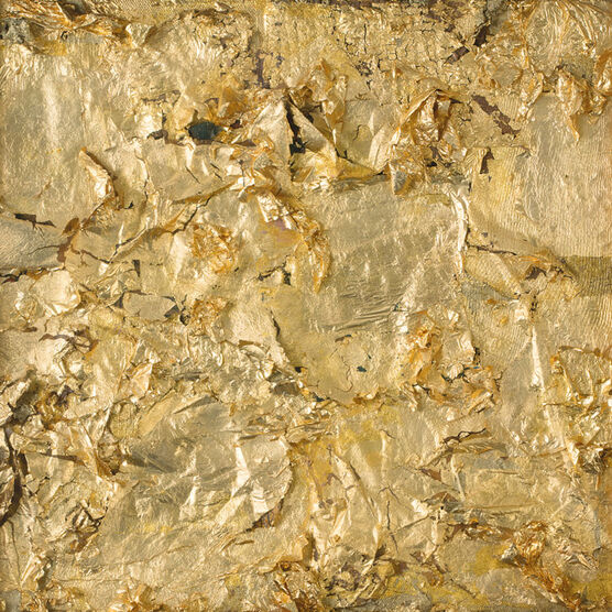 Rauschenberg: Untitled (Gold Painting)