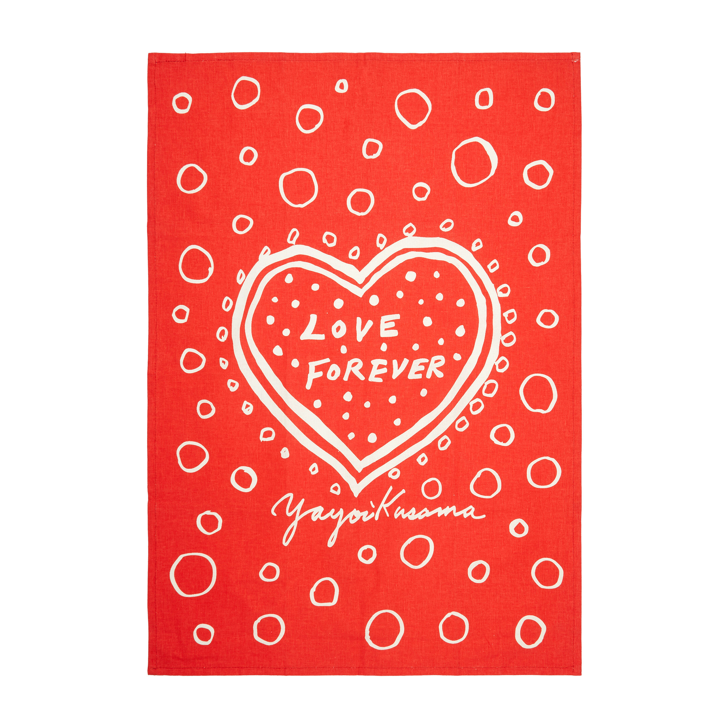 希少レア　草間彌生　Love Forever ティー タオル2枚セット 赤 白 4562215531138_0.jpg?fit=800,