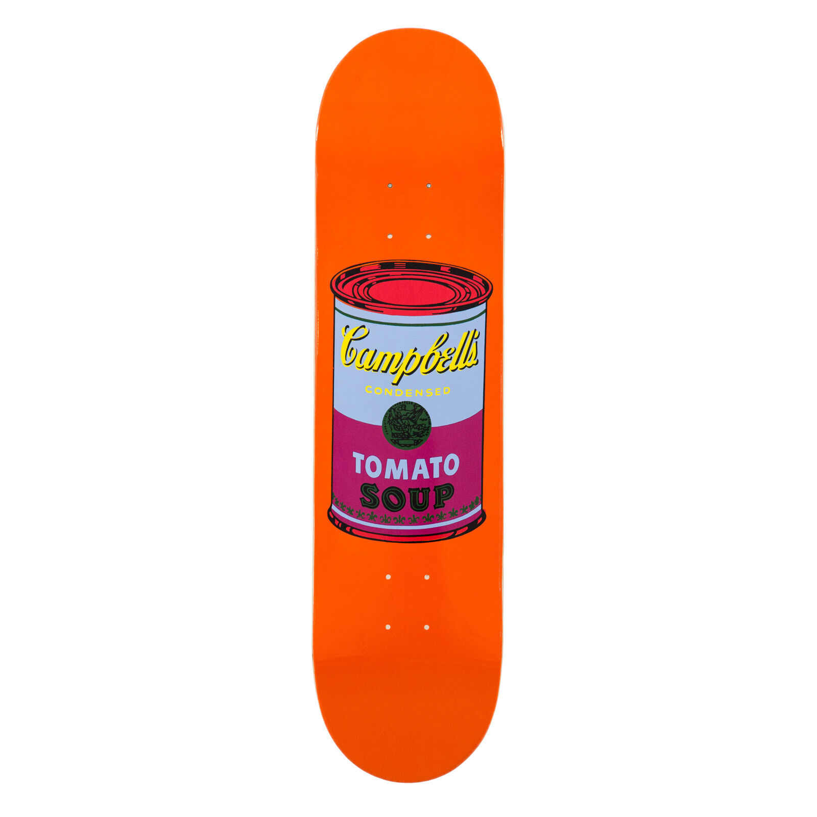 Warhol: Campbell's Soup Can skateboard - orange | Andy Warhol