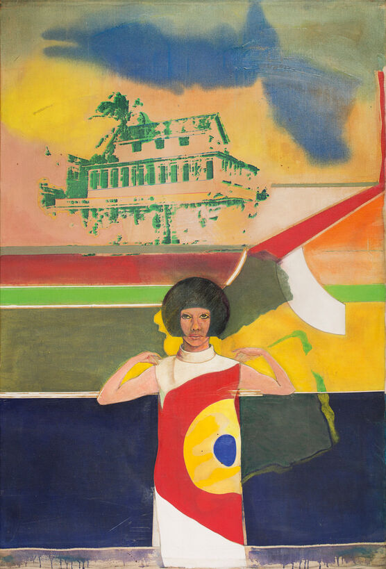 Frank Bowling: Cover Girl