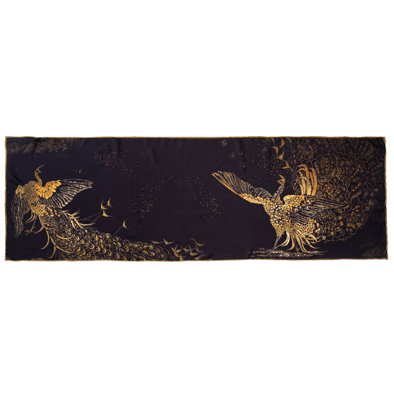 James McNeill Whistler The Peacock room silk scarf