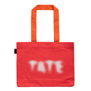 Pink Tate logo tote bag