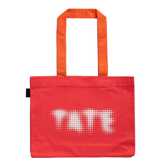 Pink Tate logo tote bag