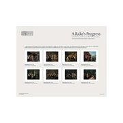 William Hogarth A Rake's Progress mini print set