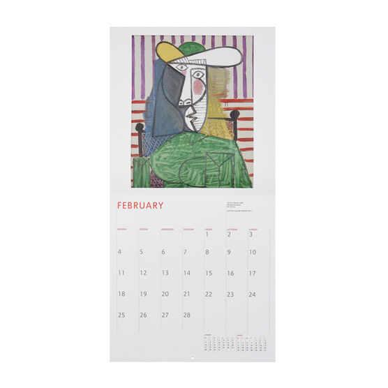 Picasso 2019 calendar