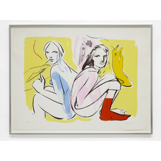 France-Lise McGurn, Papillon, 2023 framed