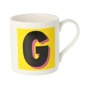Alphabet of art mug - G