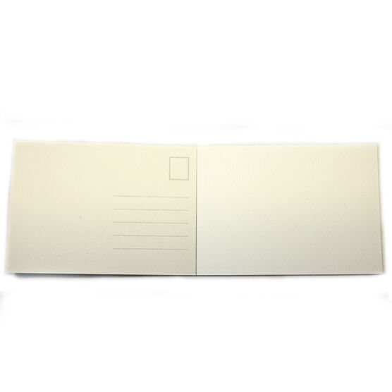 A6 postcard sketchbook purple