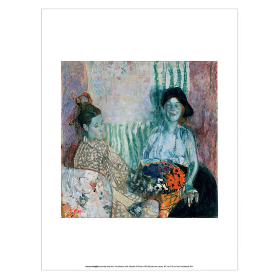 Frances Hodgkins Loveday and Ann art print