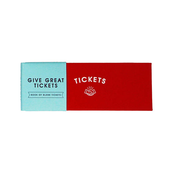 Gift ticket book