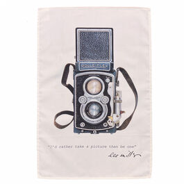 Lee Miller Rolleiflex camera tea towel