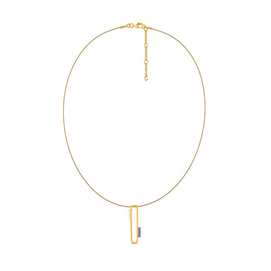 Tremelia enamel necklace