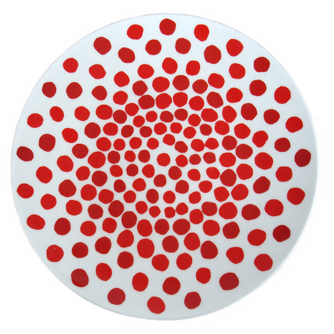 Louise Bourgeois bone china circles plate | Ceramics | Tate