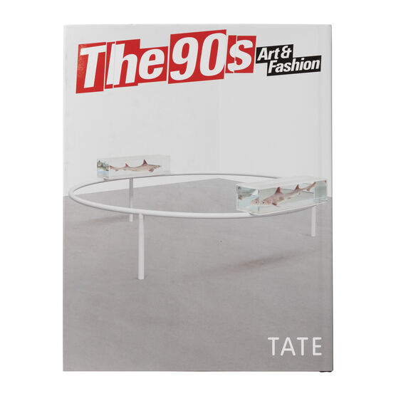 The 90s: Art and Fashion hardback exhibition book &ndash;  Normski cover edition
