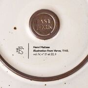 Matisse ceramic dinner plate set