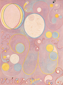 Hilma Af Klint Pink Modern Reproduction Print Hilma Af Klint Pink Modern Reproduction Print