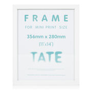 White mini print frame