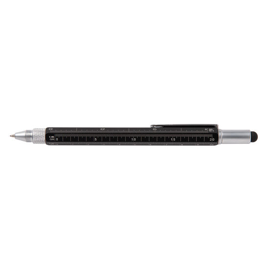 Tate logo black multi tool pen