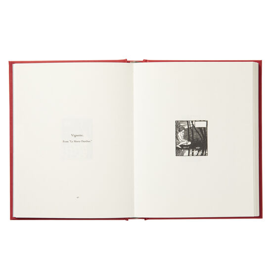 A Book of Fifty Drawings by Aubrey Beardsley inside