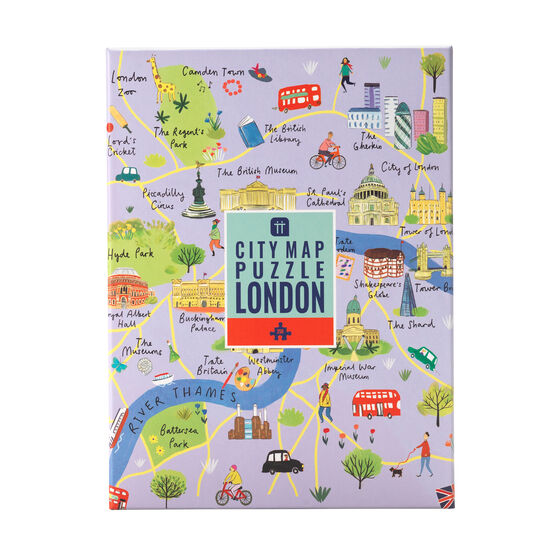 Map of London puzzle
