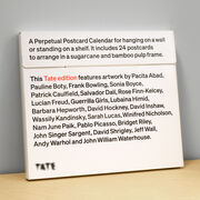 Tate perpetual postcard calendar