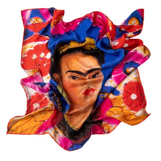 Frida Kahlo The Frame silk scarf