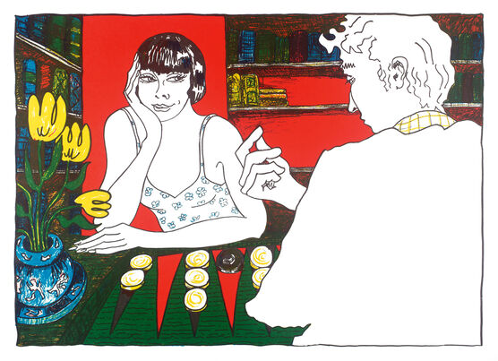 Edwina Sandys: Backgammon