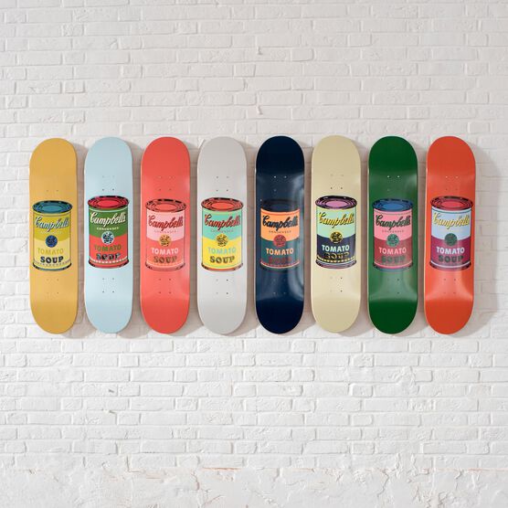 Warhol: Campbell's Soup Can skateboard - orange | Andy Warhol | Artists ...