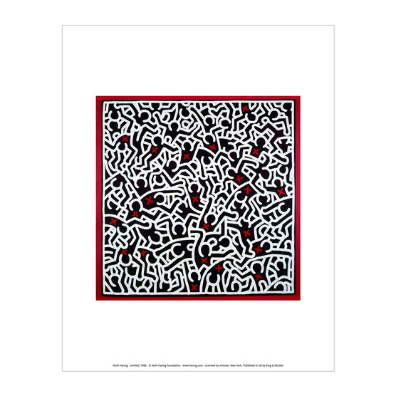 Keith Haring: Untitled mini print