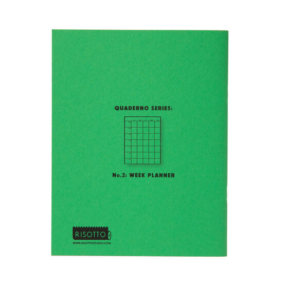 Quaderno N. 2 notebook planner