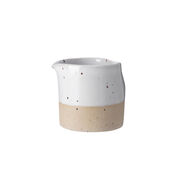 White ceramic milk jug