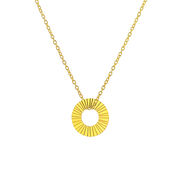 Gold Surfside necklace