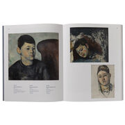 Cezanne exhibition book (paperback) inside