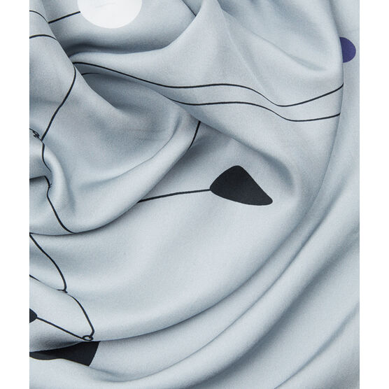Calder silk scarf