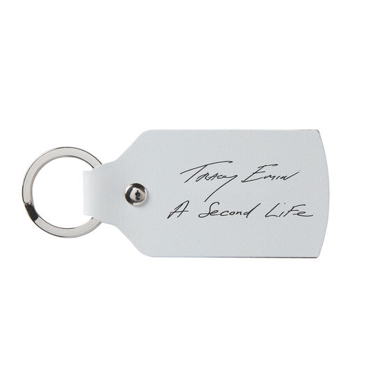 Tracey Emin If I could just go back leather keyring