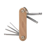 Wooden fixie 6-in-1 hex tool