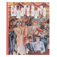 Edward Burra exhibition book (hardback)
