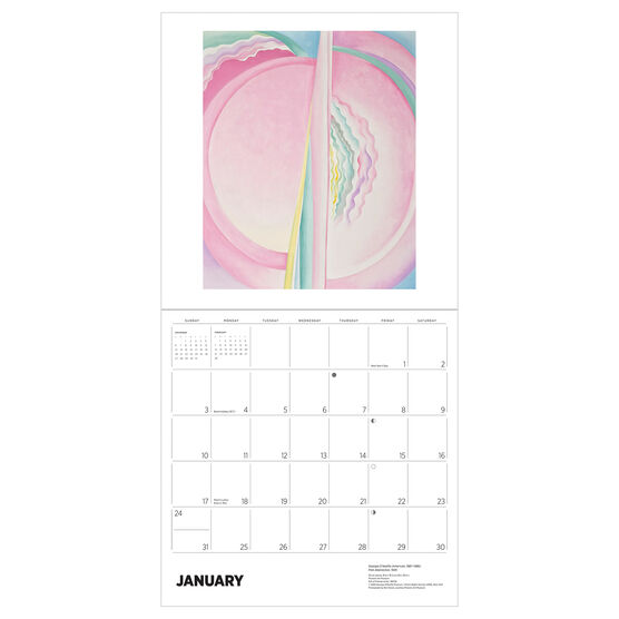 Georgia O'Keeffe Calendar 2027