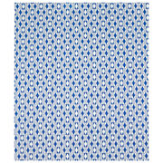 Blue diamond print wrapping paper