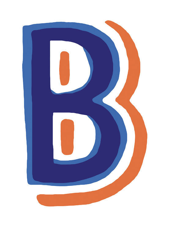 Bob and Roberta Smith: Bobs Alphabet: B